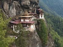 Monks, Punakha Dzong Palance, Bhutan-Dennis Kirkland-Framed Photographic Print
