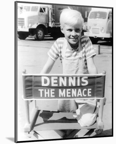 Dennis the Menace-null-Mounted Photo