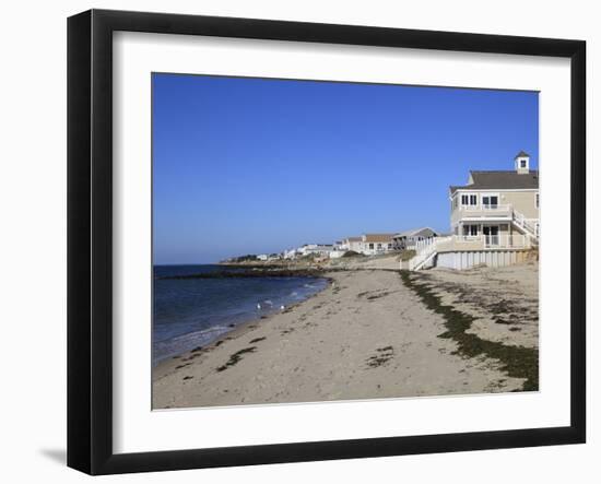 Dennisport (Dennis Port), Nantucket Sound, Dennis, Cape Cod, Massachusetts, New England, United Sta-Wendy Connett-Framed Premium Photographic Print