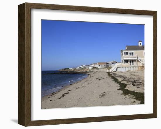 Dennisport (Dennis Port), Nantucket Sound, Dennis, Cape Cod, Massachusetts, New England, United Sta-Wendy Connett-Framed Photographic Print