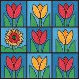 Tulips with Kernel 1-Denny Driver-Giclee Print