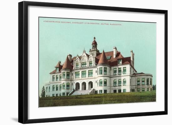 Denny Hall, University of Washington-null-Framed Art Print