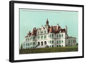 Denny Hall, University of Washington-null-Framed Art Print