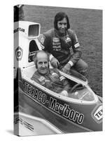 Denny Hulme and Emerson Fittipaldi, 1974-null-Stretched Canvas