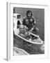 Denny Hulme and Emerson Fittipaldi, 1974-null-Framed Photographic Print