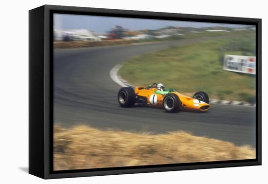 Denny Hulme, Dutch Grand Prix, Zandvoort, 1968-null-Framed Stretched Canvas