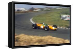 Denny Hulme, Dutch Grand Prix, Zandvoort, 1968-null-Framed Stretched Canvas