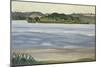 Denny Island, Chew Valley Lake-Anna Teasdale-Mounted Giclee Print
