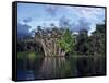 Dense Forest Bordering the Napo River, Ecuador, South America-Sassoon Sybil-Framed Stretched Canvas