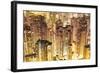 Dense Hong Kong City Snapshot-null-Framed Art Print