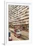 Densely crowded apartment buildings, Hong Kong Island, Hong Kong, China, Asia-Fraser Hall-Framed Photographic Print