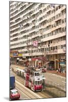 Densely crowded apartment buildings, Hong Kong Island, Hong Kong, China, Asia-Fraser Hall-Mounted Photographic Print