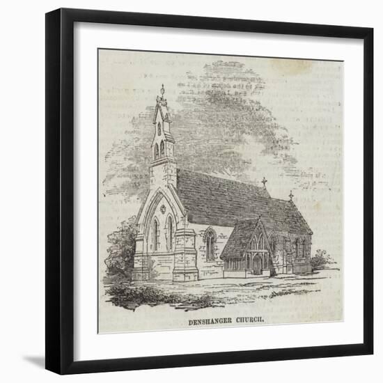 Denshanger Church-null-Framed Giclee Print