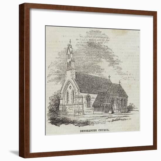 Denshanger Church-null-Framed Giclee Print