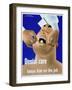 Dental Care Keeps Him on the Job-null-Framed Giclee Print