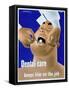 Dental Care Keeps Him on the Job-null-Framed Stretched Canvas