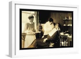 Dental Work-Lewis Wickes Hine-Framed Art Print