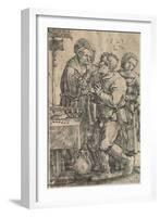 Dentist, 1523-Lucas van Leyden-Framed Giclee Print