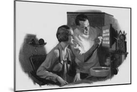 Dentist and Patient, 1934-null-Mounted Giclee Print