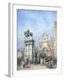 Dentist in the Square of Santi Giovanni E Paolo in Venice-Mary Ellen Best-Framed Giclee Print