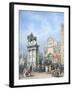 Dentist in the Square of Santi Giovanni E Paolo in Venice-Mary Ellen Best-Framed Giclee Print