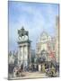 Dentist in the Square of Santi Giovanni E Paolo in Venice-Mary Ellen Best-Mounted Giclee Print