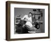 Dentist Working on Patient-Philip Gendreau-Framed Photographic Print