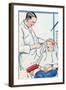 Dentist-Julia Letheld Hahn-Framed Art Print