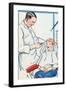 Dentist-Julia Letheld Hahn-Framed Art Print