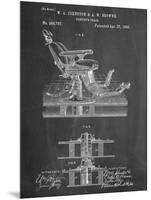 Dentists Chair Patent 1886-null-Mounted Premium Giclee Print
