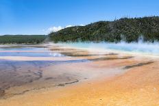 Grand Prismatic and Midway Geyser Basin-Denton Rumsey-Stretched Canvas