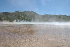 Grand Prismatic and Midway Geyser Basin-Denton Rumsey-Stretched Canvas