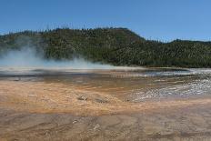 Grand Prismatic and Midway Geyser Basin-Denton Rumsey-Stretched Canvas