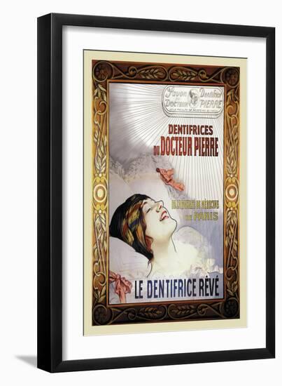 Dentrifices du Docteur Pierre-Louis Remy Sabattier-Framed Art Print