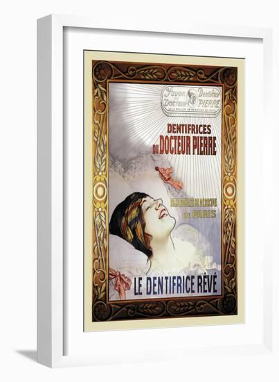 Dentrifices du Docteur Pierre-Louis Remy Sabattier-Framed Art Print