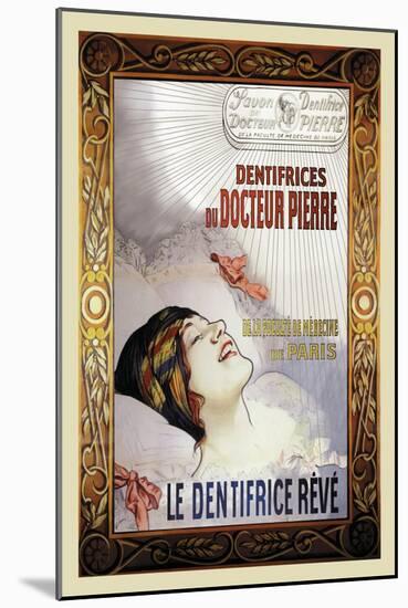 Dentrifices du Docteur Pierre-Louis Remy Sabattier-Mounted Art Print