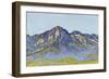 Dents Blanches Near Champéry in the Morning Sun, 1916-Ferdinand Hodler-Framed Giclee Print