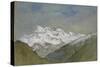 Dents Du Midi, 1882-Felix Hilaire Buhot-Stretched Canvas