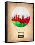 Denver Air Balloon-NaxArt-Framed Stretched Canvas