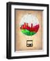 Denver Air Balloon-NaxArt-Framed Art Print