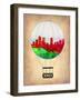 Denver Air Balloon-NaxArt-Framed Art Print