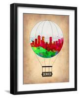Denver Air Balloon-NaxArt-Framed Art Print