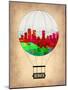 Denver Air Balloon-NaxArt-Mounted Art Print