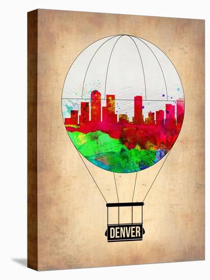 Denver Air Balloon-NaxArt-Stretched Canvas