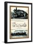 Denver and Rio Grande Narrow-Gauge Mikado-null-Framed Art Print