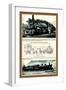 Denver and Rio Grande Narrow-Gauge Mikado-null-Framed Art Print