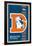 Denver Broncos - Retro Logo 14-null-Framed Poster