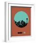 Denver Circle Poster 1-NaxArt-Framed Art Print