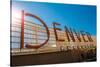 Denver CO sign-Steve Gadomski-Stretched Canvas