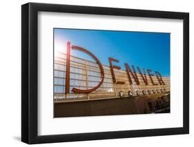 Denver CO sign-Steve Gadomski-Framed Premium Photographic Print